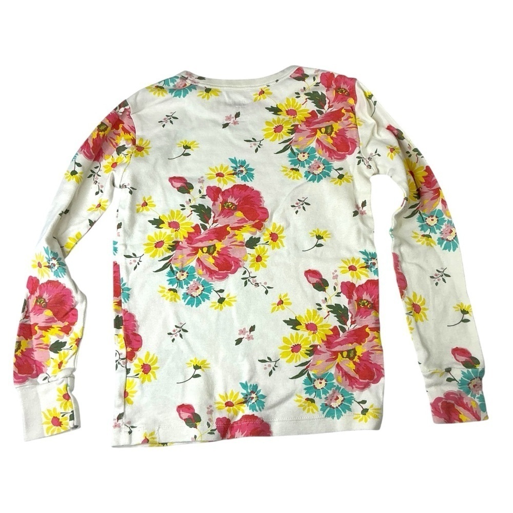 GAP Kids Floral and Unicorn Pajama Sleepwear 2 Piece Set Bundle Lot Girls Size 8 - Picture 12 of 16
